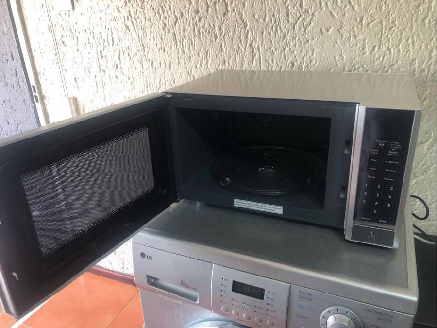 30lt Defy Mirror Glass Microwave