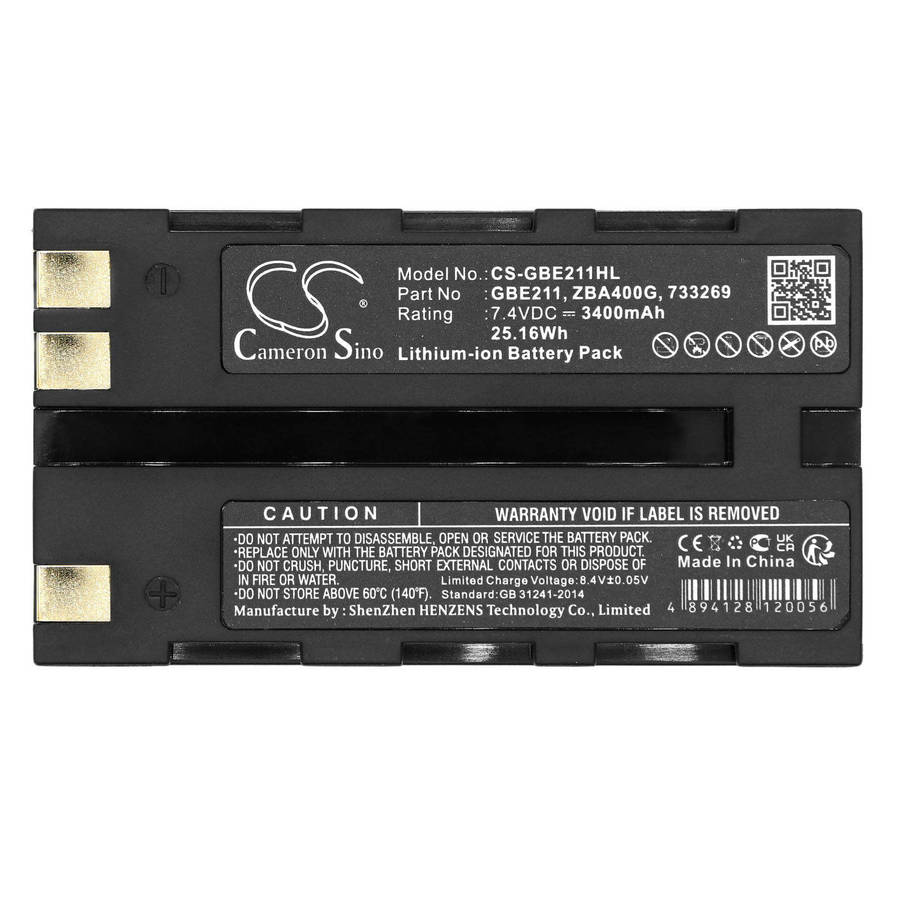 Survey Battery  CS-GBE211HL  for  GEOMAXStonex R6   ZBA200   etc.