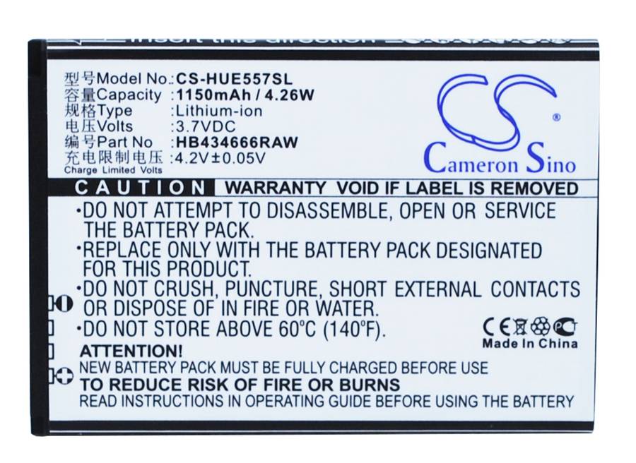 Hotspot Battery CS-HUE557SL for HUAWEI E5573 etc.