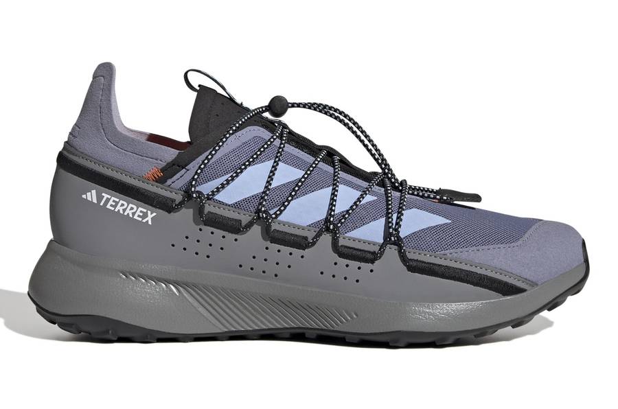adidas TERREX Men`s Voyager 21 Travel Silver Violet/ Blue Dawn/ Grey HP8616 Size UK 11 (SA 11)