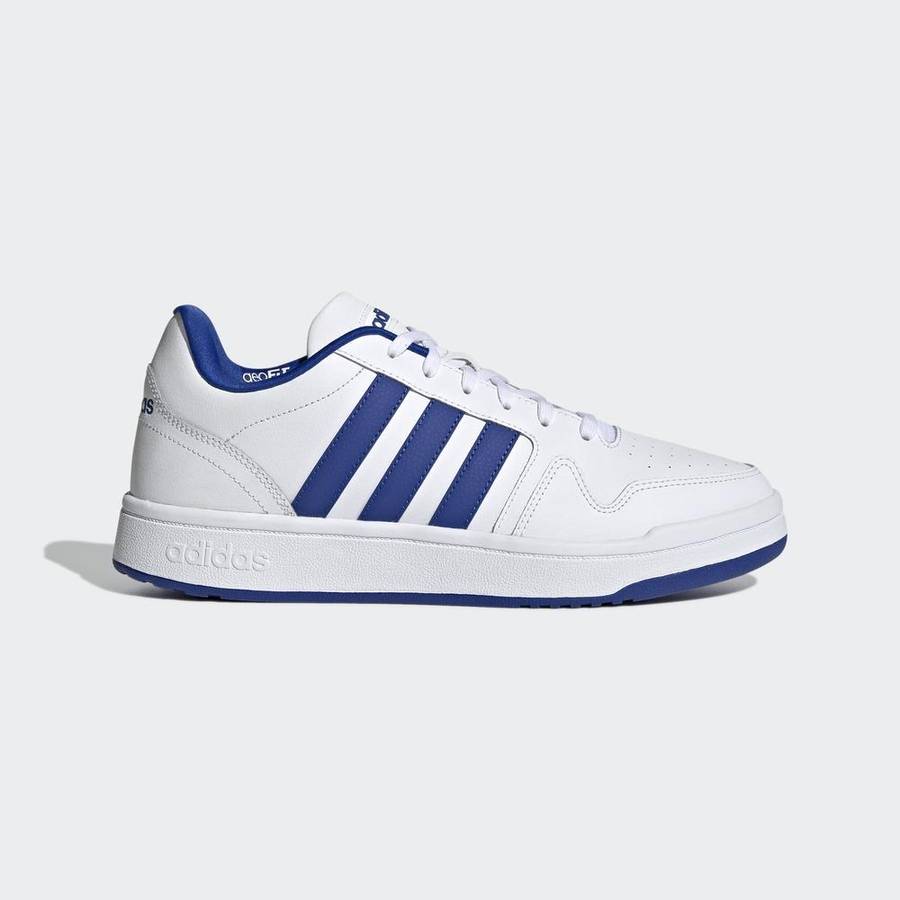 adidas Men`s Neo Postmove SB White/ Blue H00461 Size UK 10 (SA 10)