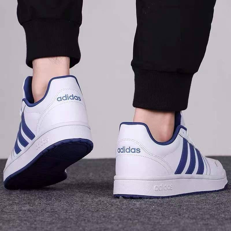 adidas Men`s Neo Postmove SB White/ Blue H00461 Size UK 10 (SA 10)