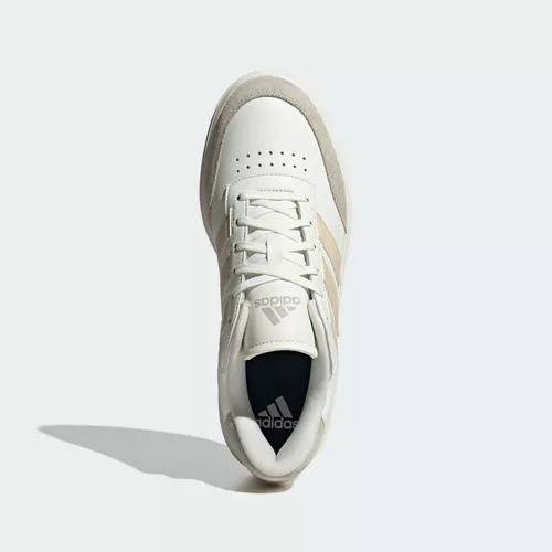 adidas Men`s Courtblock Sneakers Off White/ Grey IF6452 Size UK 11 (SA 11)