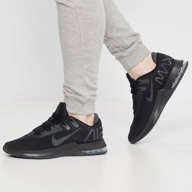 Nike Men`s Air Max Alpha Trainer 4 Black/ Black CW3396 002 Size UK 9 (SA 9)