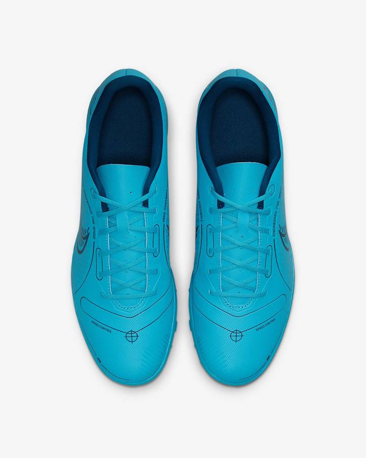Nike Men`s  Mercurial Vapor 14 Club TF Chlorine/ Laser Orange DJ2908 484 Size UK 9.5/10 (SA 9.5/10)