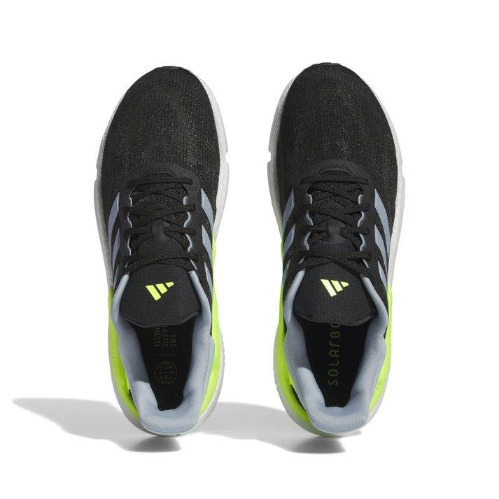 adidas Men`s SOLARBOOST 5M Core Black/ Wonder Blue/ Lucid Lemon IF4848 Size UK 9.5 (SA 9.5)