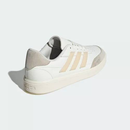 adidas Men`s Courtblock Sneakers Off White/ Grey IF6452 Size UK 11 (SA 11)