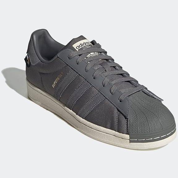 adidas SUPERSTAR Grey Four/Chalk White GZ1602 Size UK 8 (SA 8)