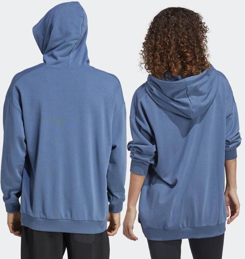 Adidas Terrex Large Logo Hoodie Gender Neutral Wonder Steel Size Large