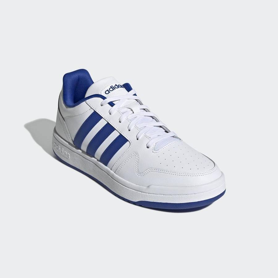 adidas Men`s Neo Postmove SB White/ Blue H00461 Size UK 10 (SA 10)