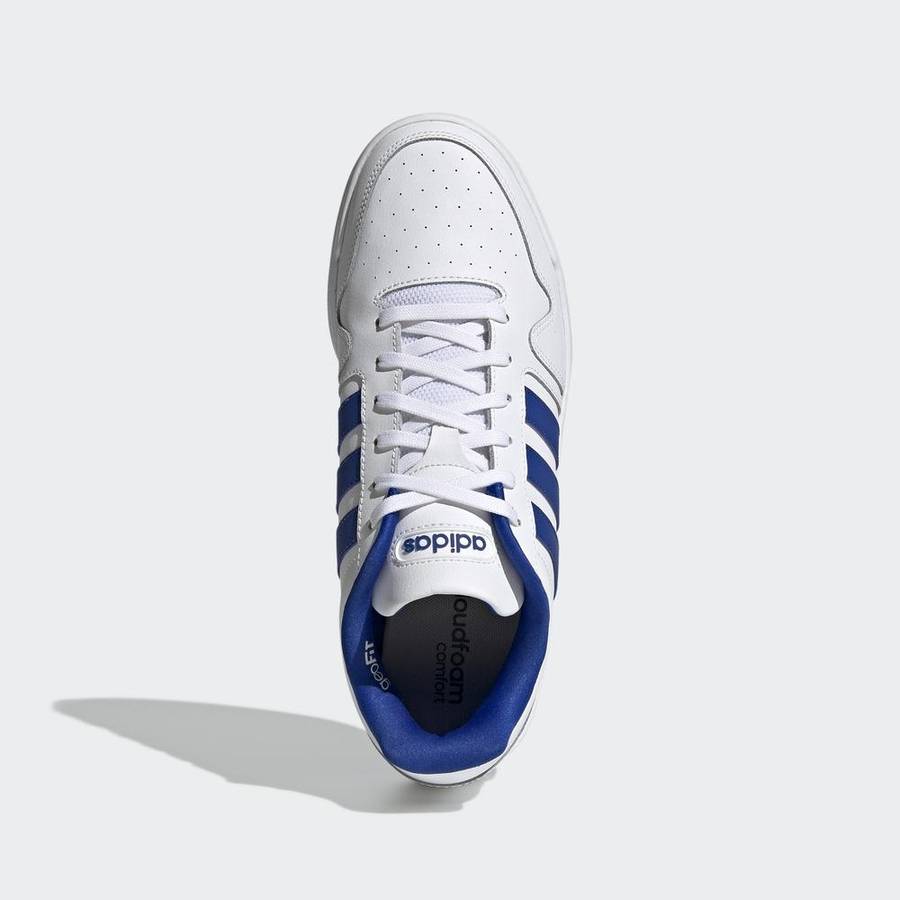 adidas Men`s Neo Postmove SB White/ Blue H00461 Size UK 10 (SA 10)