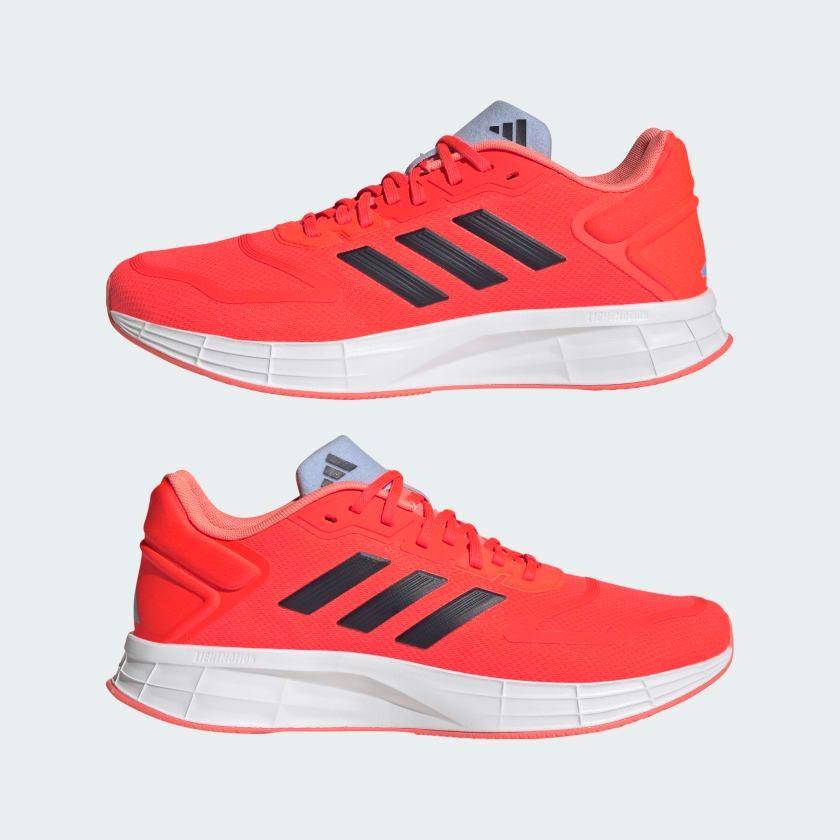 adidas Men`s DURAMO 10 Solar Red/ Legend Ink/ Blue Dawn HP2373 Size UK 11.5 (SA 11.5)