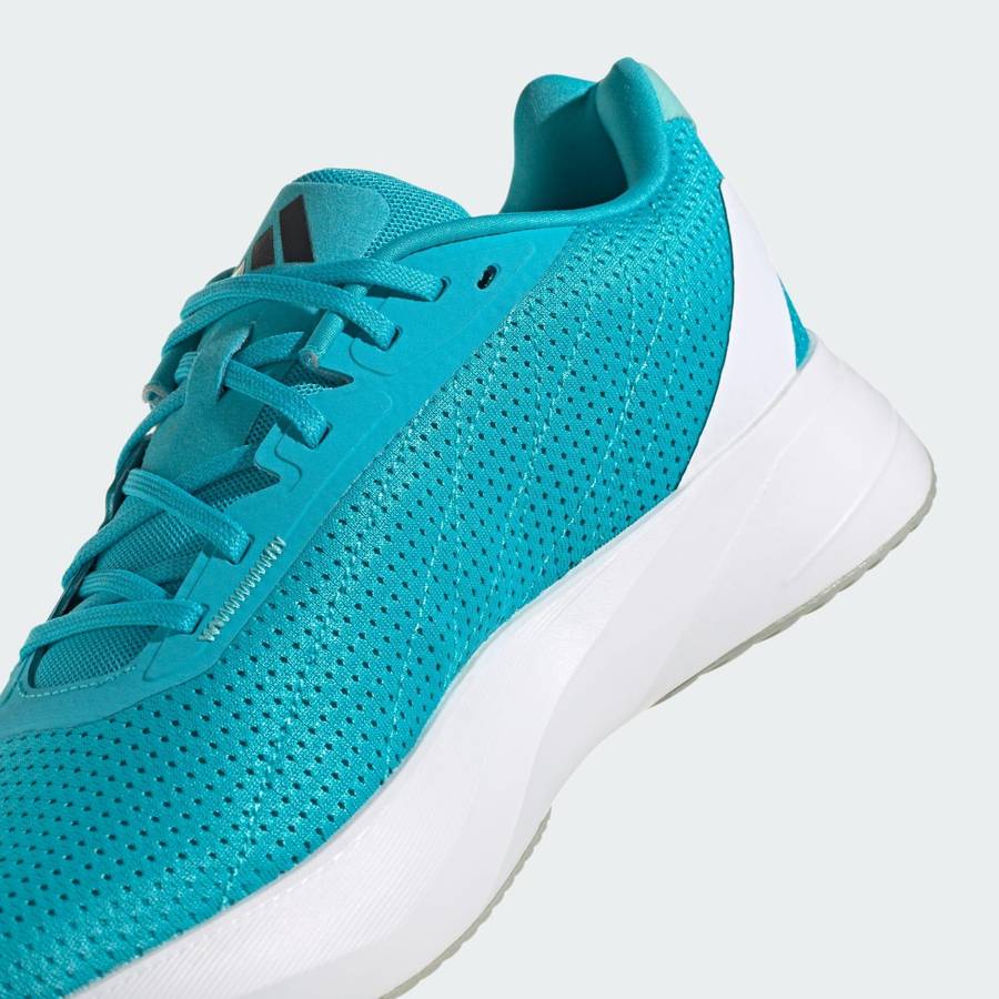adidas Men`s DURAMO SL Lucid Cyan/ Black Blue Met/ Cloud White IE7256 Size UK 11 (SA 11)