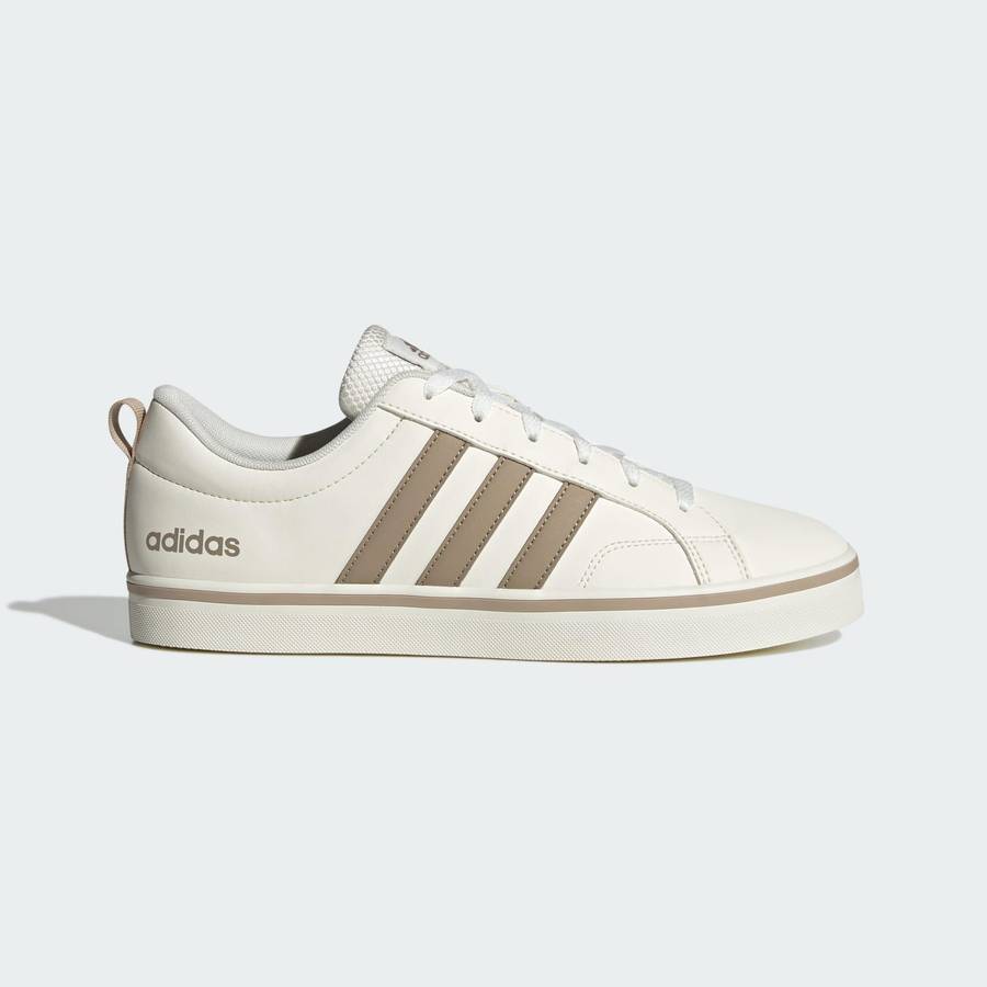 adidas Men`s VS Pace 2.0 Core White/ Blanch Cargo/ Clay Brown ID8210 Size UK 9 (SA 9)
