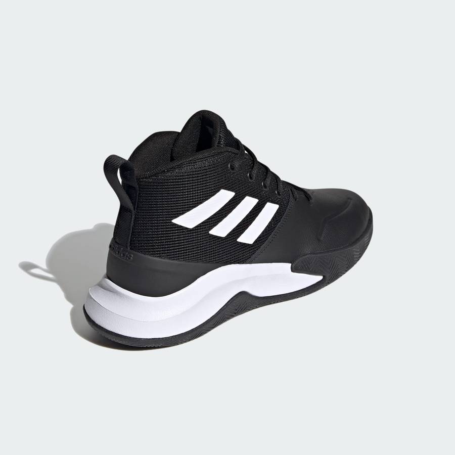 adidas Men`s Own the Game Core Black / Core White FY6007 Size UK 10 (SA 10)