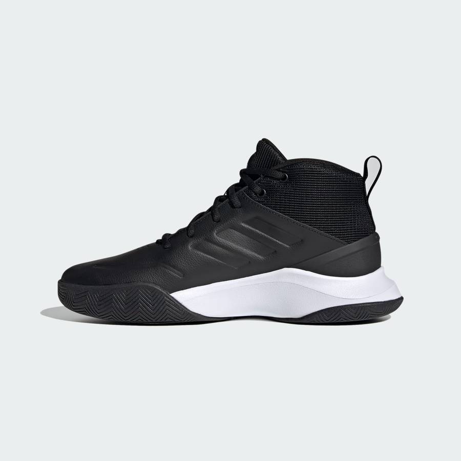 adidas Men`s Own the Game Core Black / Core White FY6007 Size UK 10 (SA 10)