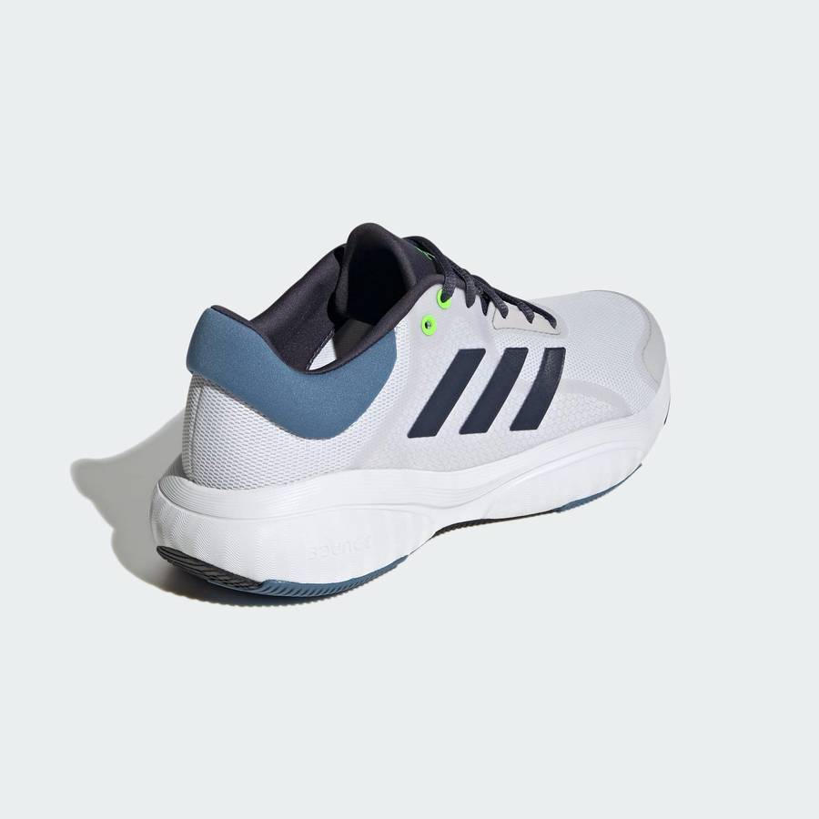 adidas Men`s Response Dash Grey / Shadow Navy / Solar Green GV9532 Size UK 11 (SA 11)