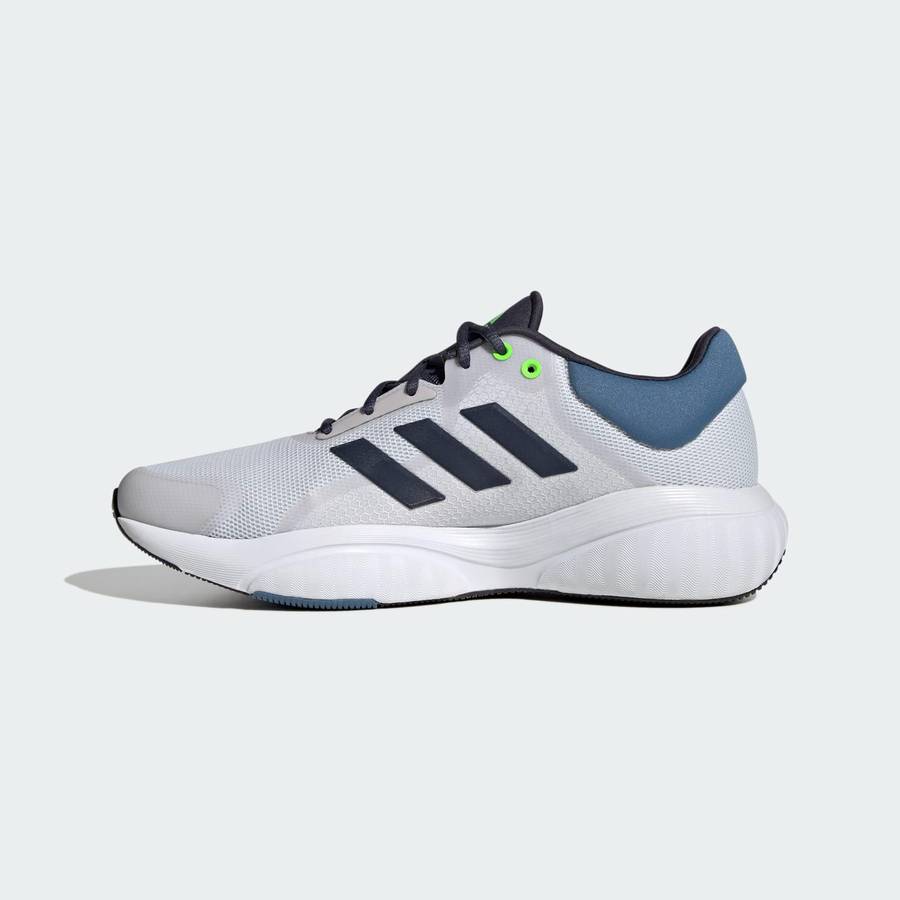 adidas Men`s Response Dash Grey / Shadow Navy / Solar Green GV9532 Size UK 11 (SA 11)