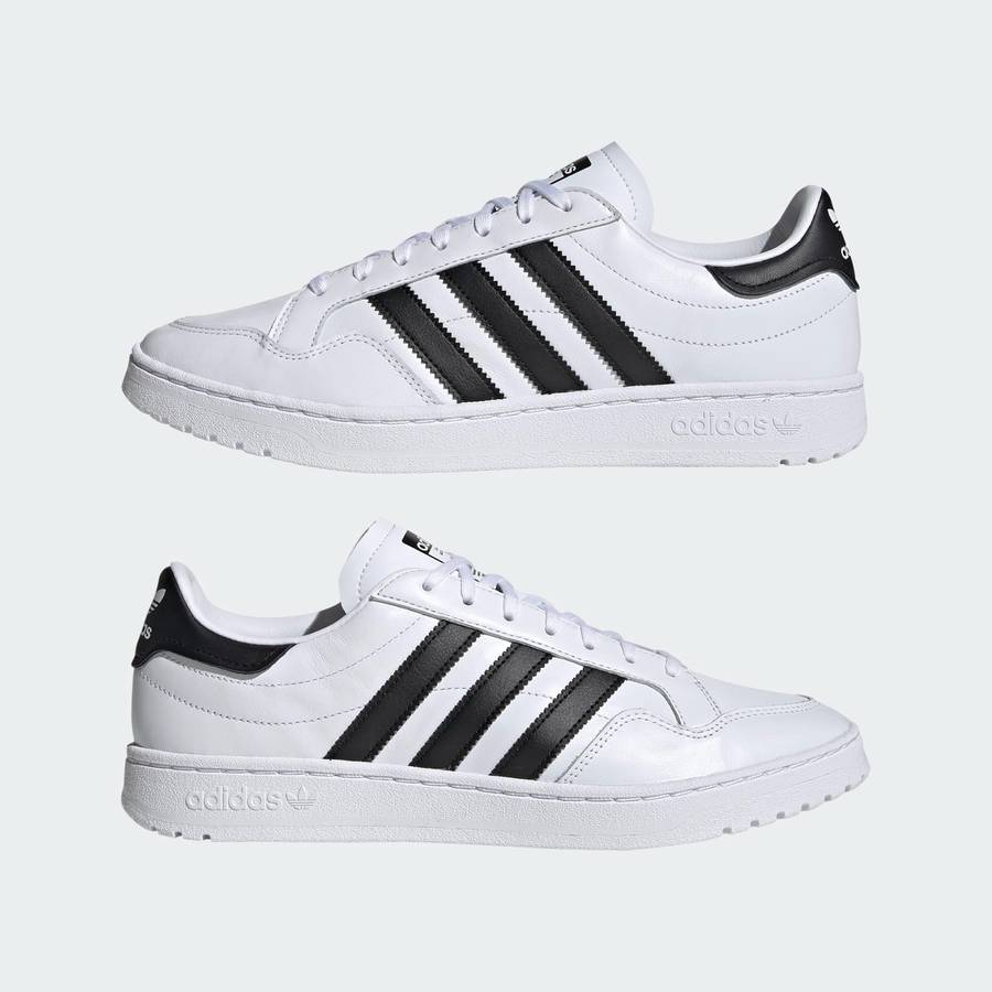 adidas Men`s Team Court Cloud White / Core Black EG9734 Size UK 11 (SA 11)