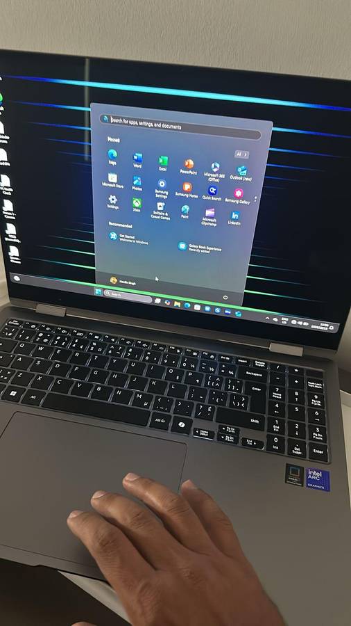 Samsung Galaxy Book Pro 5 360 Intel U7H 16Gb Touch Screen includes S Pen