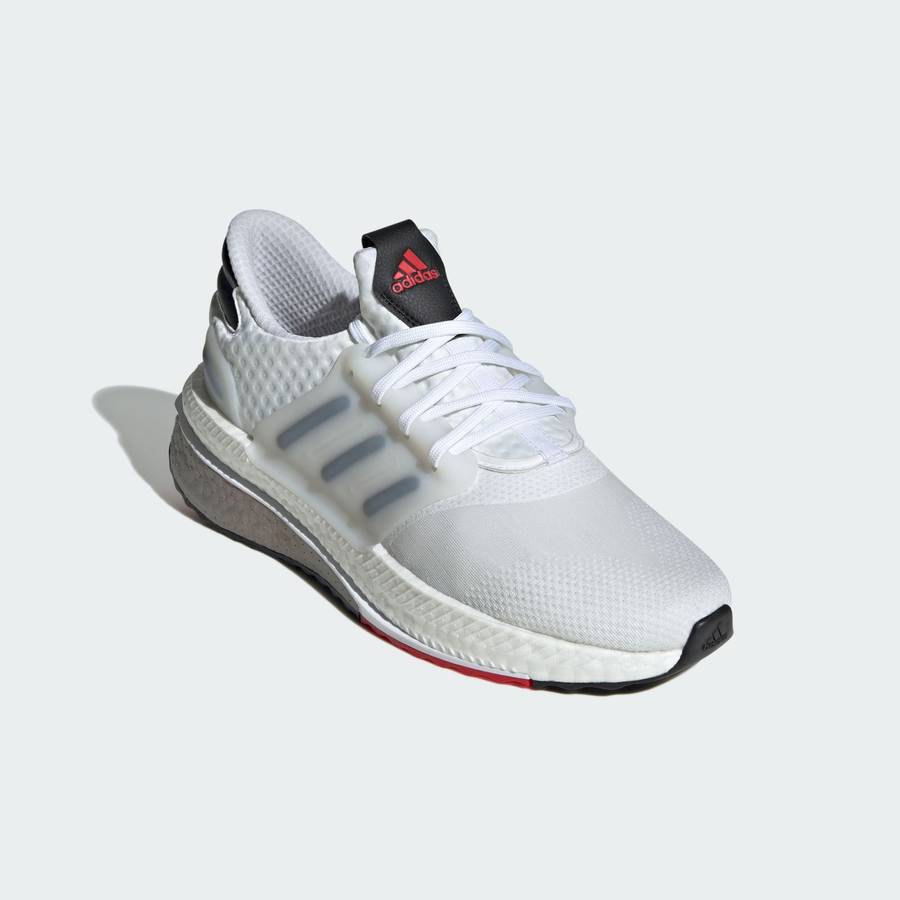adidas Men`s X_PLRBOOST Cloud White/ Core Black/ Better Scarlet ID9599 Size UK 9 (SA 9)