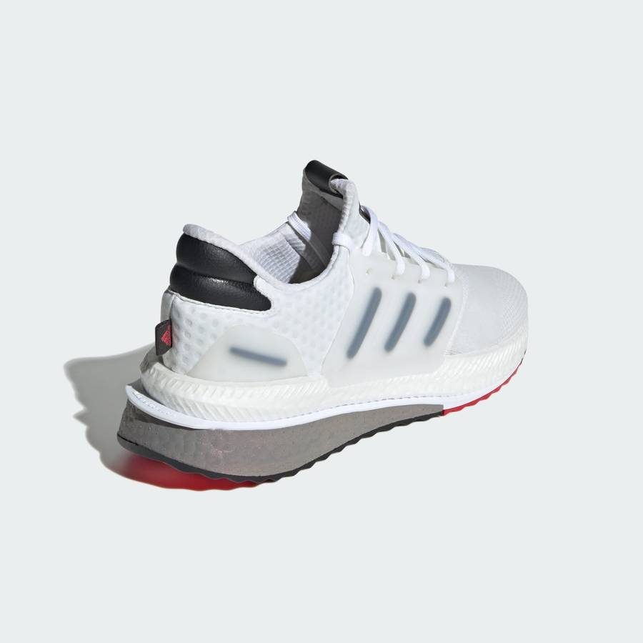 adidas Men`s X_PLRBOOST Cloud White/ Core Black/ Better Scarlet ID9599 Size UK 9 (SA 9)