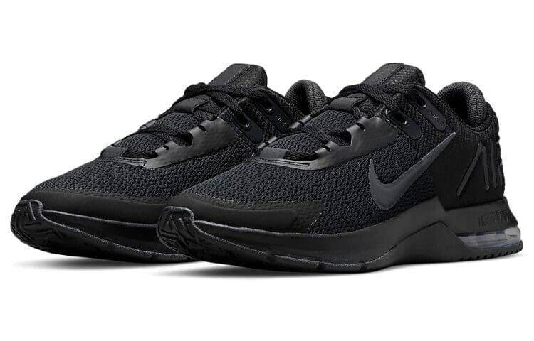 Nike Men`s Air Max Alpha Trainer 4 Black/ Black CW3396 002 Size UK 9 (SA 9)