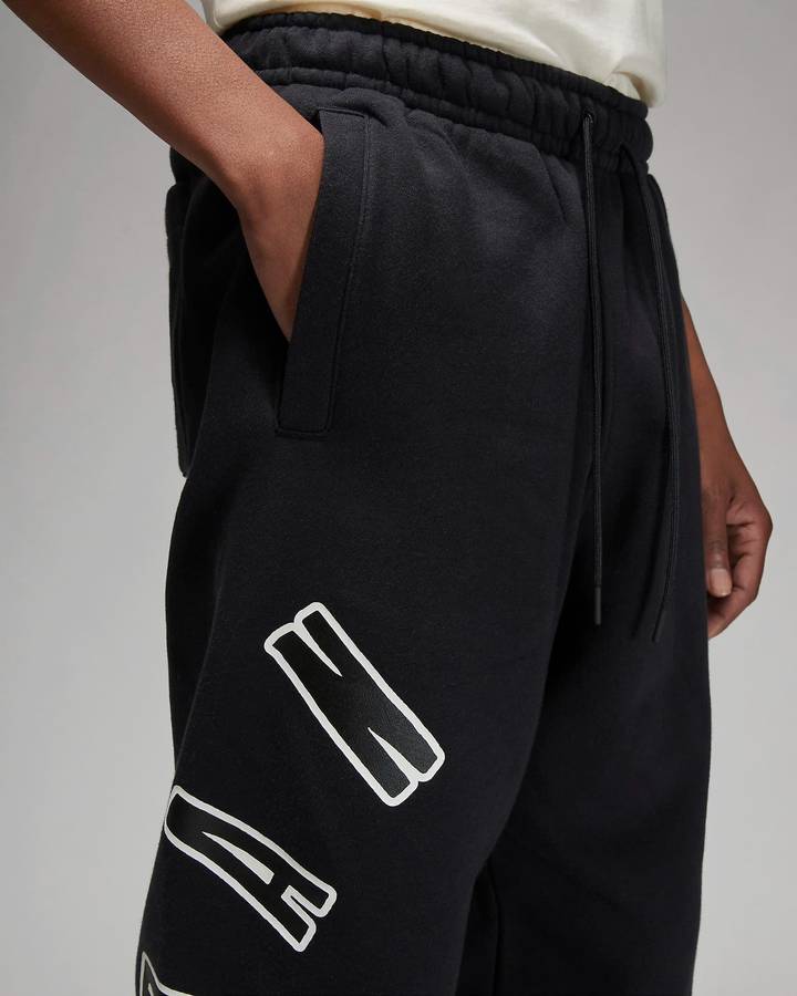 Nike Men's Jordan Flight MVP Fleece Trousers Black FB7027 010