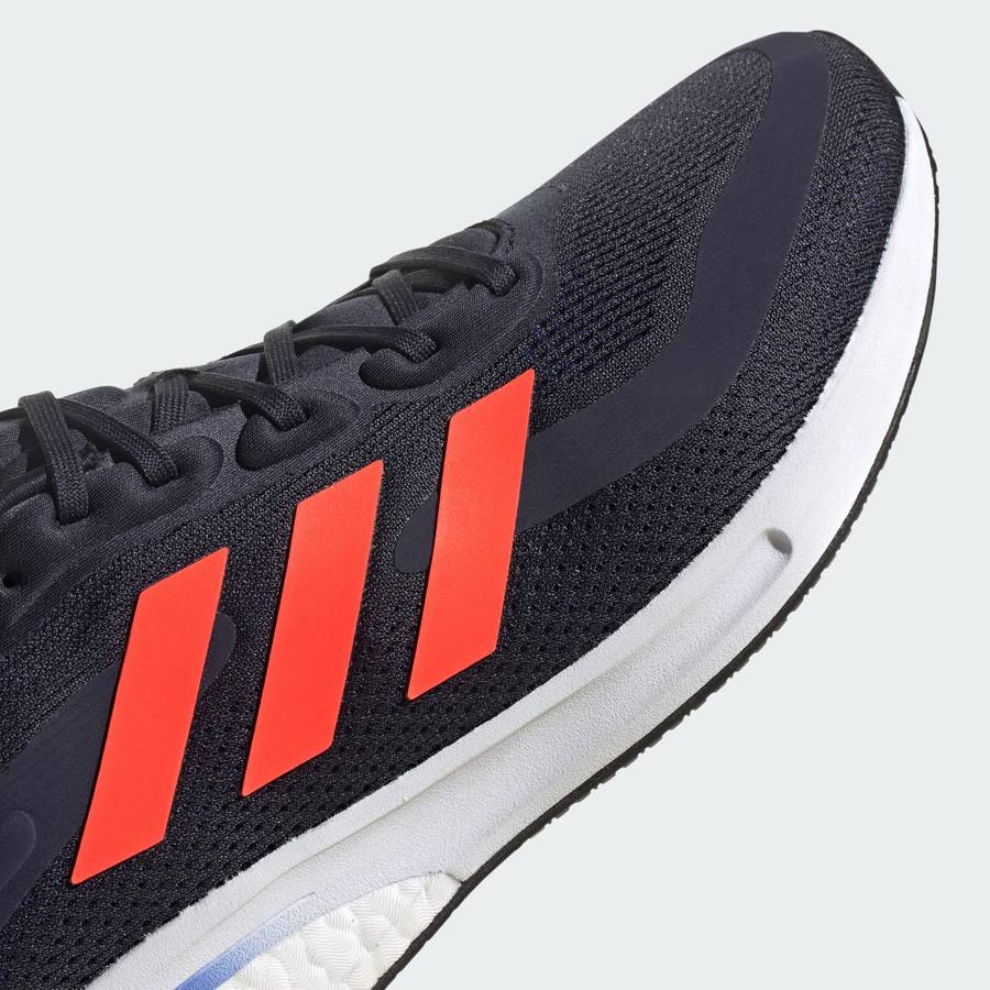 adidas Men`s Supernova S Legend Ink/ Solar Red/ Solar Gold FZ2495 Size UK 10 (SA 10)