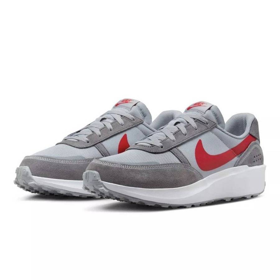 Nike Men`s Waffle NAV Wolf Grey/ University Red FJ4195 004