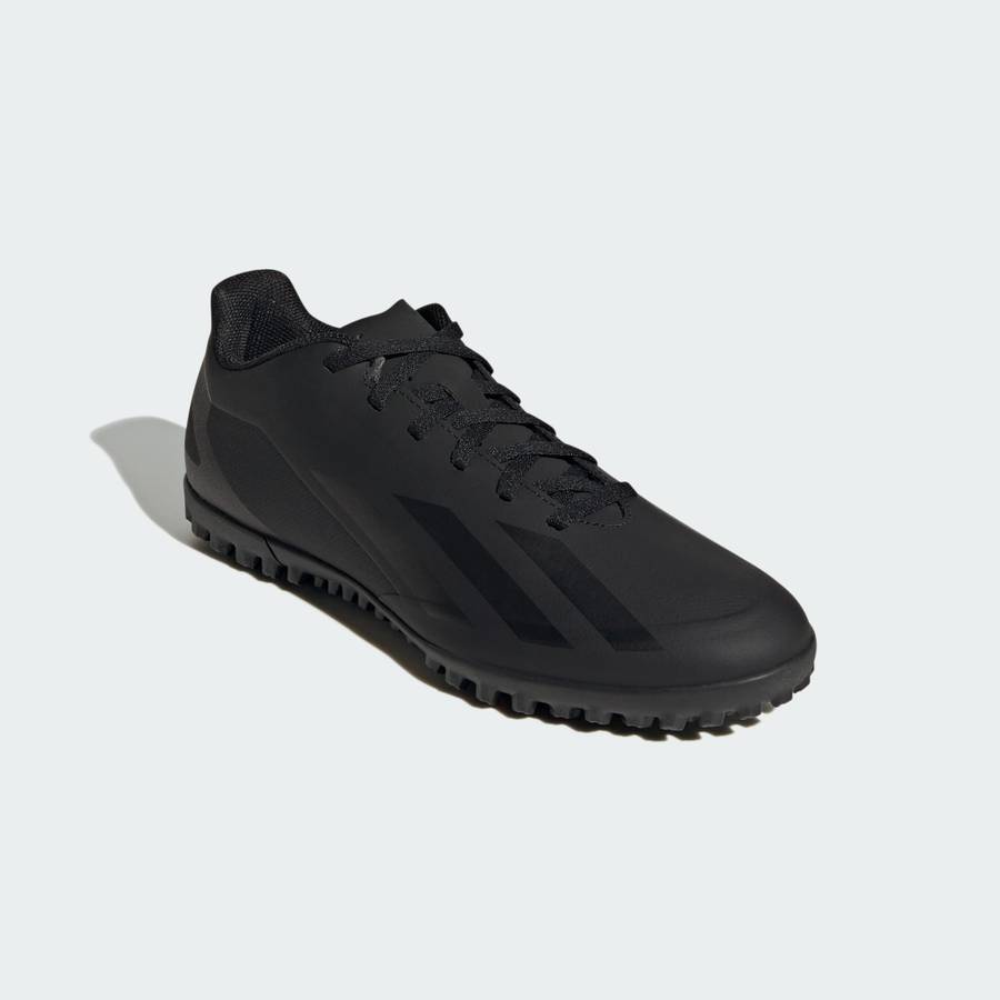 adidas Men's X Crazyfast.4 Turf Boots Carbon Black IE1577 Size UK 8/10 (SA 8/10)