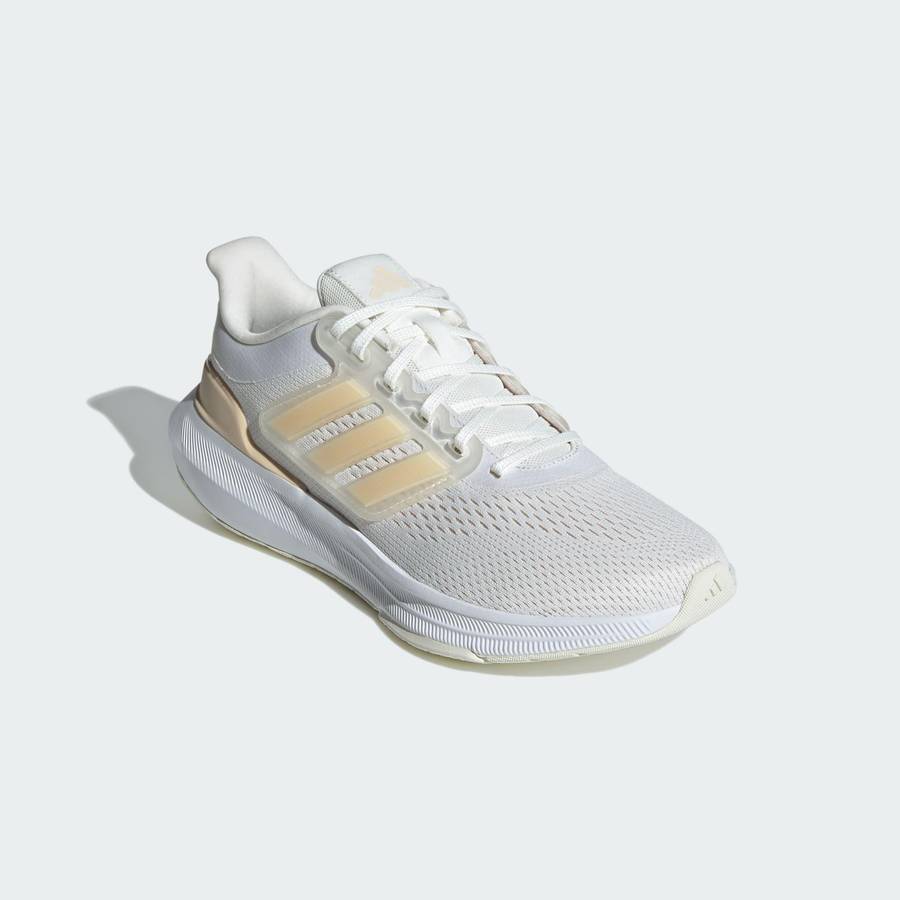 Adidas Women's Ultrabounce Core White/Crystal Sand/Ivory IE0725 Size UK 5.5 (SA 5.5)