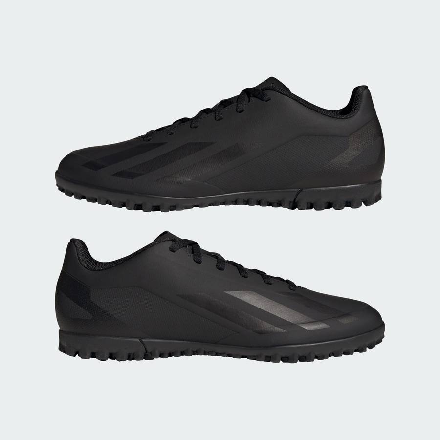 adidas Men's X Crazyfast.4 Turf Boots Carbon Black IE1577 Size UK 8/10 (SA 8/10)