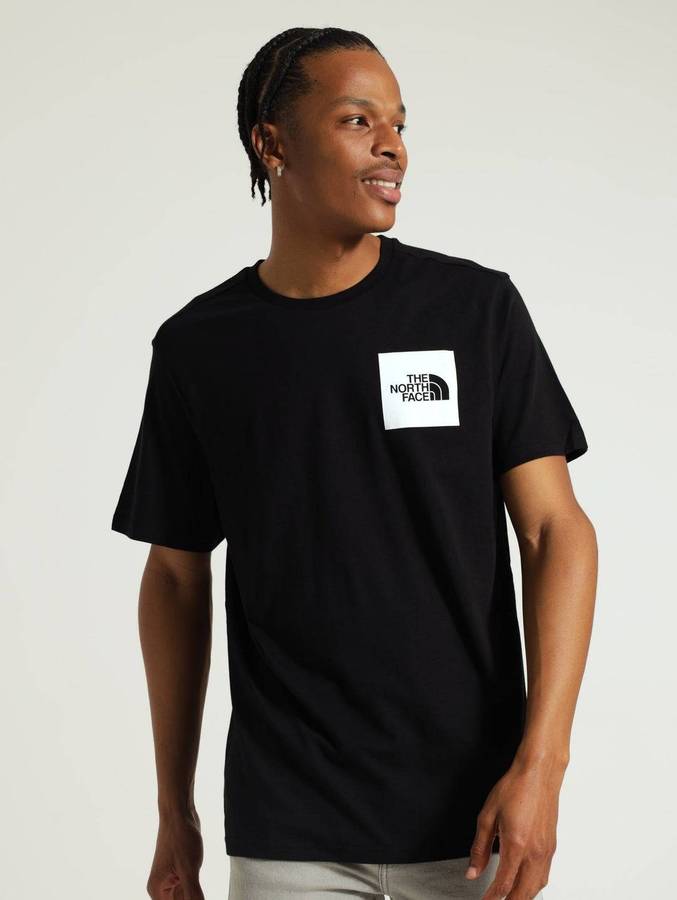 The North Face Men`s Fine Tee Shirt Black CEQ5