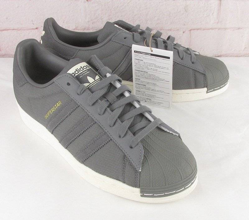 adidas SUPERSTAR Grey Four/Chalk White GZ1602 Size UK 8 (SA 8)