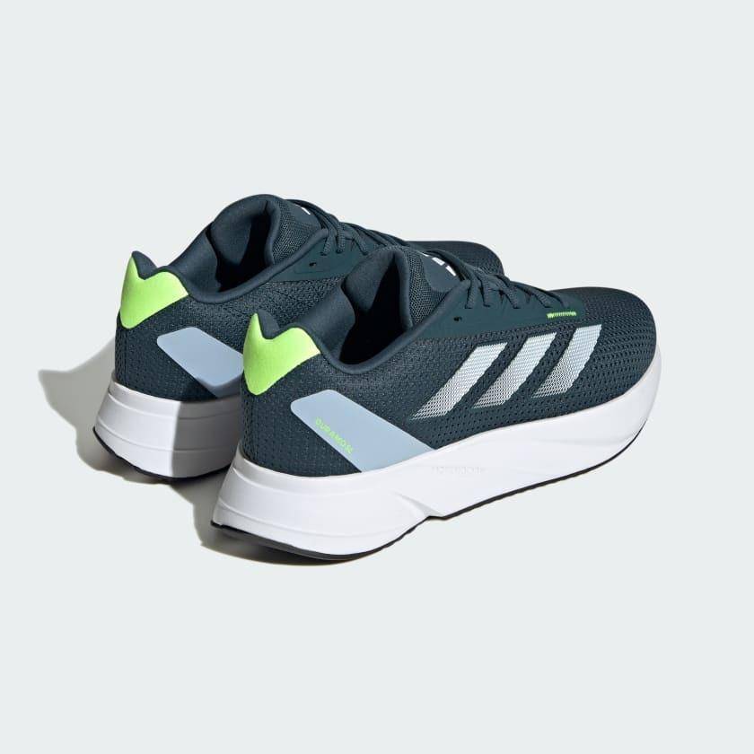adidas Men`s Duramo SL Arctic Night/ Cloud White/ Lucid Lemon IF7868 Size UK 10 (SA 10)