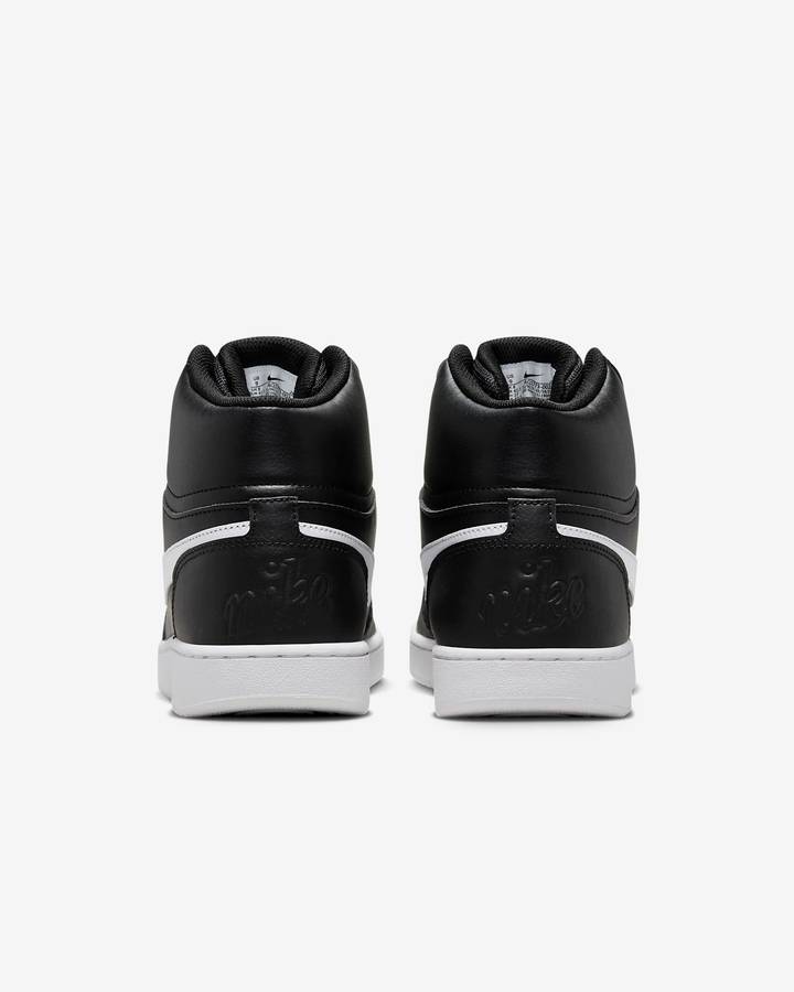 Nike Men`s Ebernon Mid Black / White AQ1773 002 Size UK 8 (SA 8)