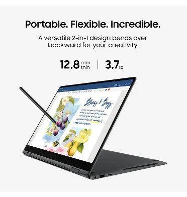 Samsung Galaxy Book Pro 5 360 Intel U7H 16Gb Touch Screen includes S Pen