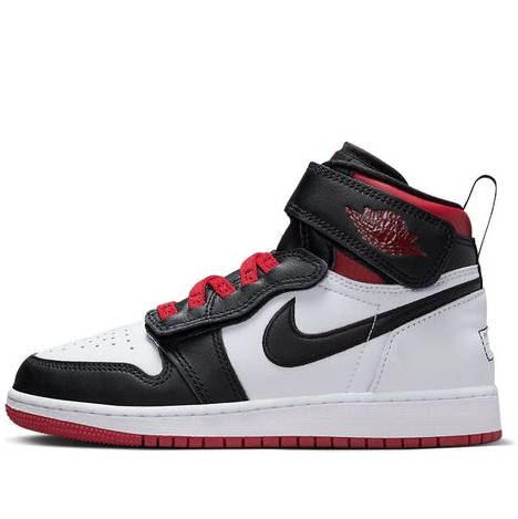 Nike Men's Air Jordan 1 Flyease Hi Black/ Gym Red/ White CQ3835 106 Size UK 8 (SA 8)