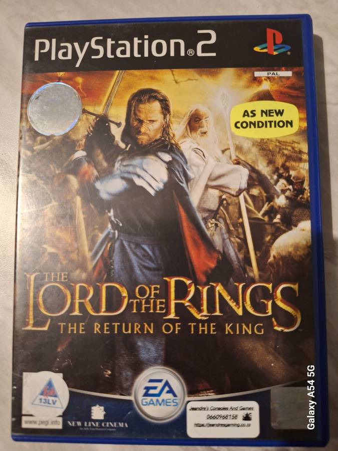 The Lord of the Rings: The Return of the King (PS2) - NEXT BUSINESS DAY SHIPPING!