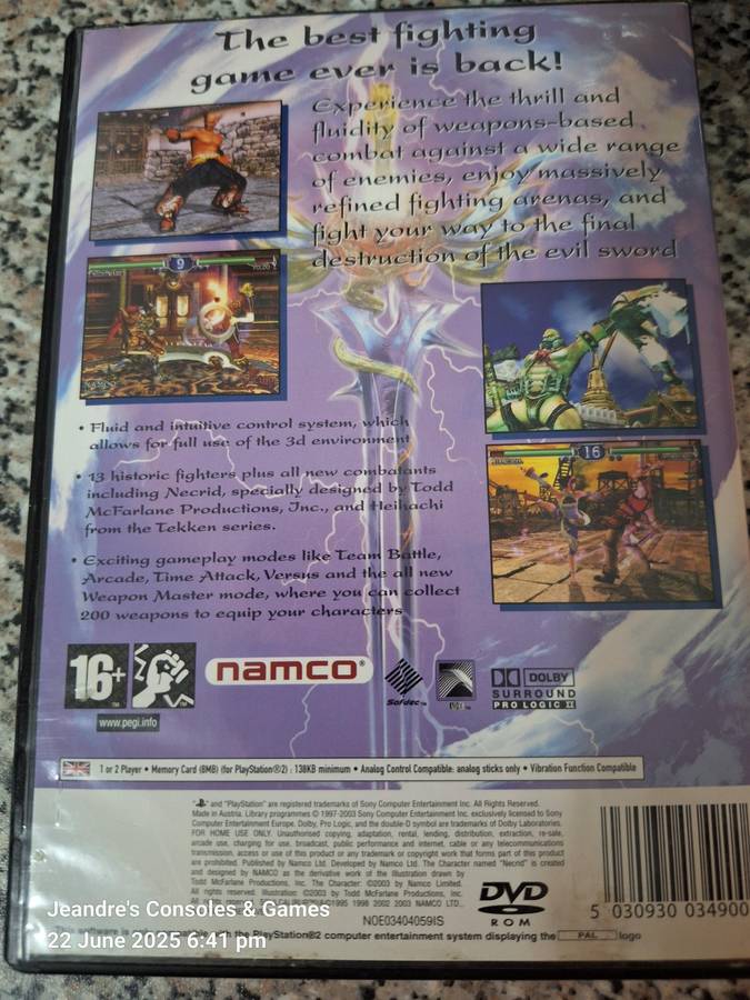 Soulcalibur II (2) (PS2)