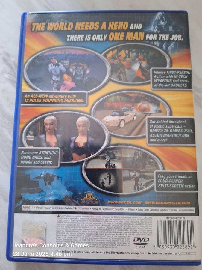 James Bond 007 in... Agent Under Fire (PS2)