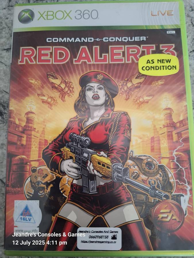 Command & Conquer Red Alert 3 (XBOX 360)