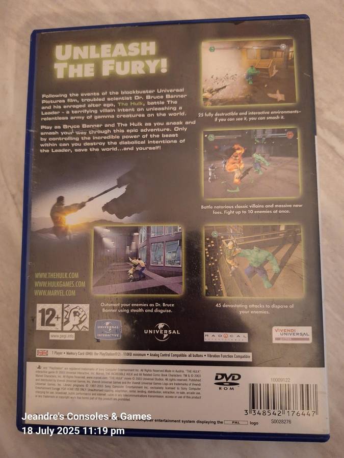 The Hulk (PS2)