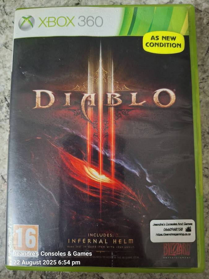 Diablo III (3) (XBOX 360)