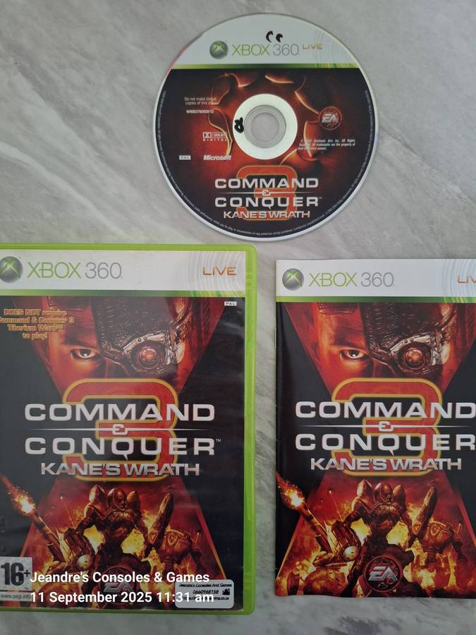 Command & Conquer 3: Kane's Wrath (XBOX 360)