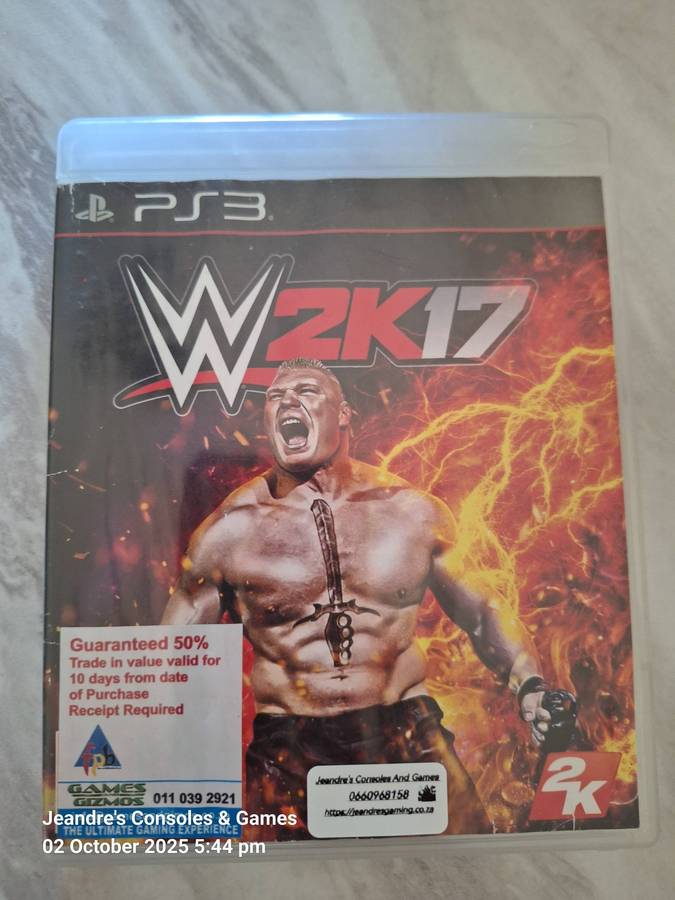 WWE 2K17 (PS3)