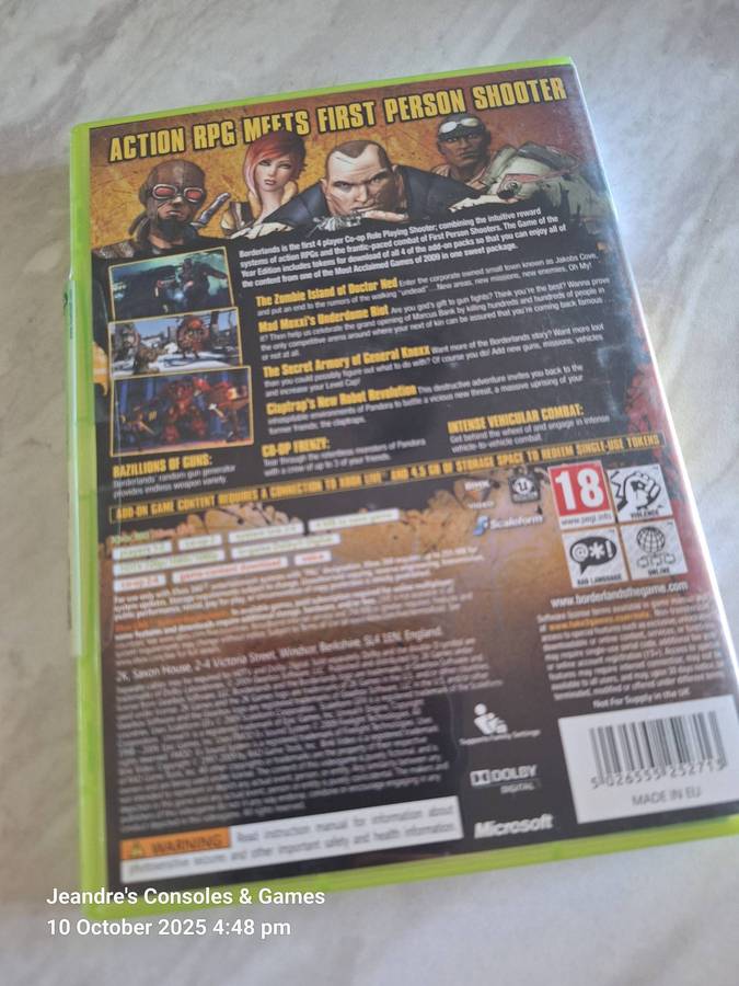 Borderlands: Game of the Year Edition (XBOX 360)