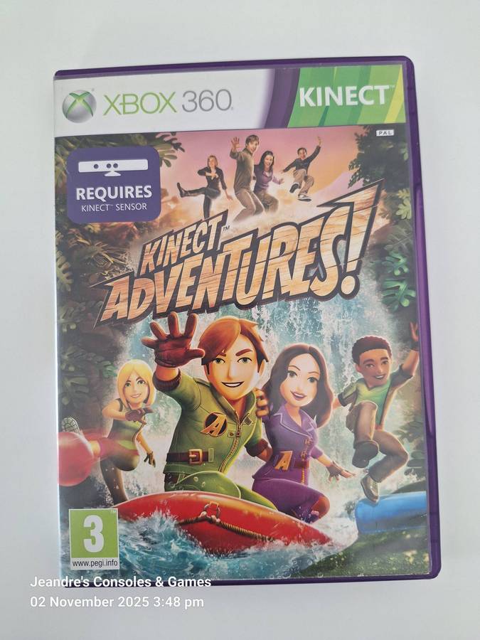 Kinect Adventures (XBOX 360) - REQUIRES KINECT SENSOR -