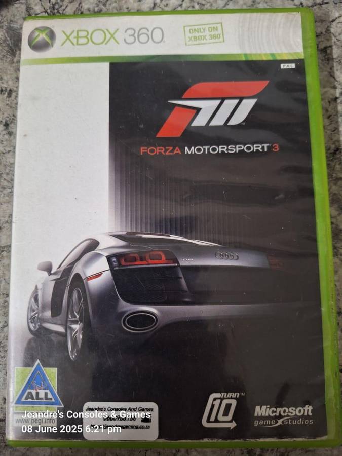Forza MotorSport 3 (XBOX 360)